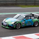 Porsche Matmut Carrera Cup-11  Henry HASSID (Fra) voor Pro GT by Almeras : 1000 km, 24, Belgie, LeMans series, Spa Francorchamps